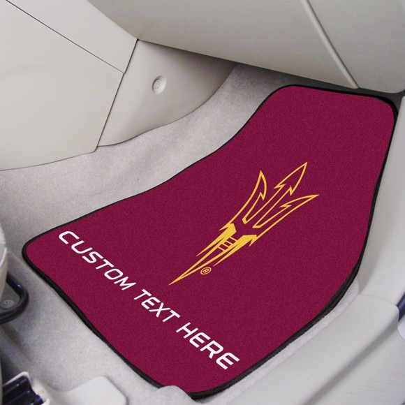 Arizona State Personalized Carpet Car Mat Set 17