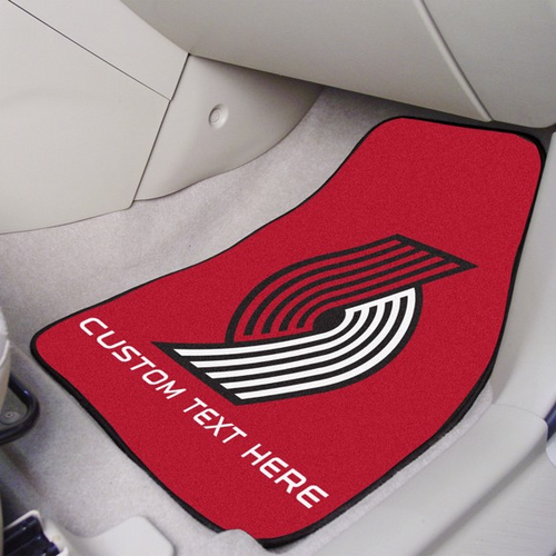 NBA - Portland Trail Blazers 2-piece Carpet Car Mat Set 17