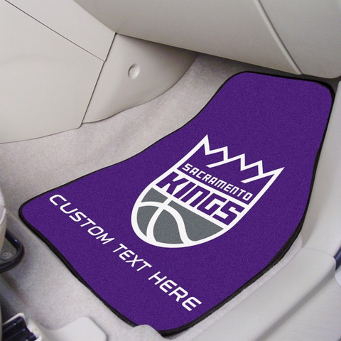 NBA - Sacramento Kings 2-piece Carpet Car Mat Set 17