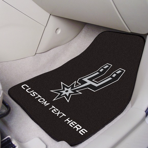 NBA - San Antonio Spurs 2-piece Carpet Car Mat Set 17