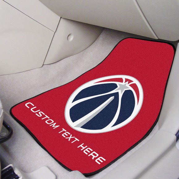 NBA - Washington Wizards 2-piece Carpet Car Mat Set 17