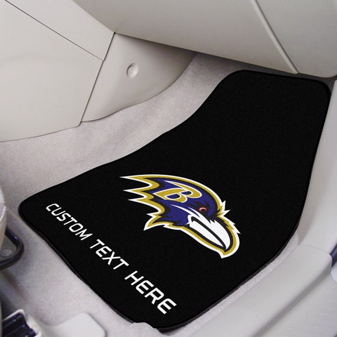 NFL - Baltimore Ravens 2-piece Carpet Car Mat Set 17