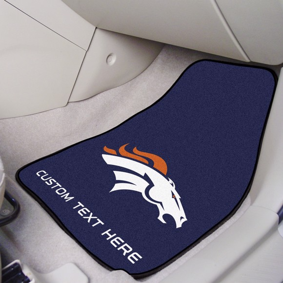 NFL - Denver Broncos 2-piece Carpet Car Mat Set 17