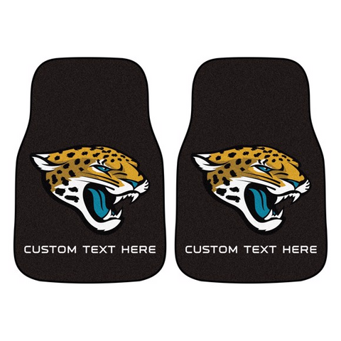 NFL - Jacksonville Jaguars 2-piece Carpet Car Mat Set 17