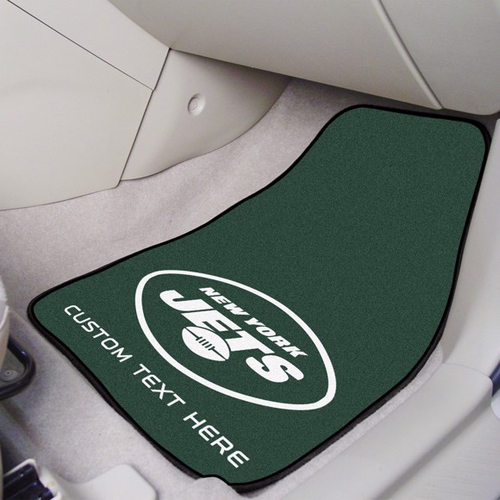 NFL - New York Jets 2-piece Carpet Car Mat Set 17