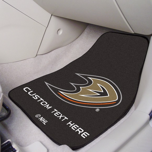 NHL - Anaheim Ducks 2-piece Carpet Car Mat Set 17