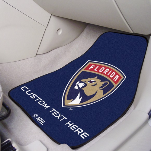 NHL - Florida Panthers 2-piece Carpet Car Mat Set 17