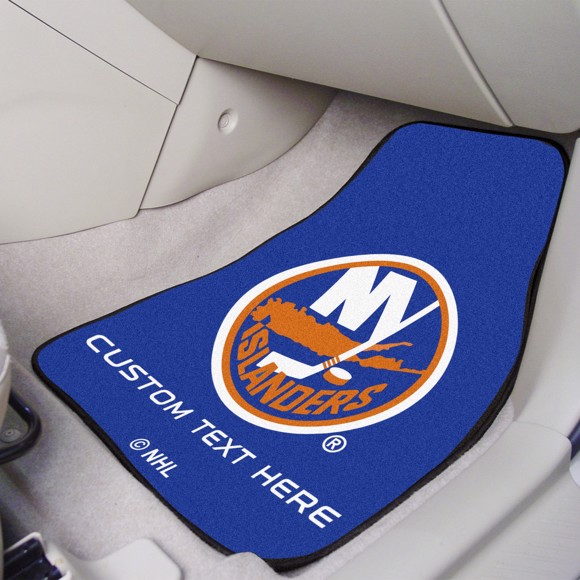 NHL - New York Islanders 2-piece Carpet Car Mat Set 17