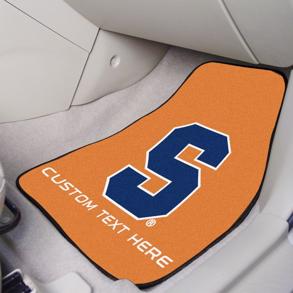 Syracuse University 2-piece Carpet Car Mat Set 17