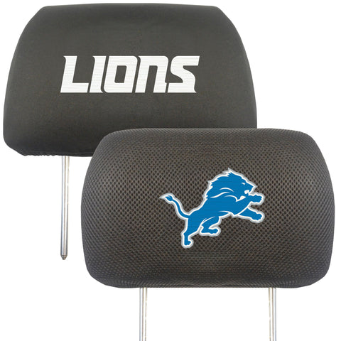 NFL - Detroit Lions  Set of 2 Head Rest Covers 10