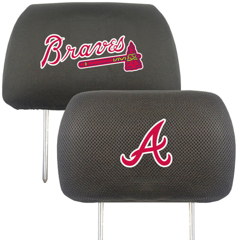 MLB - Atlanta Braves Set of 2 Head Rest Covers 10