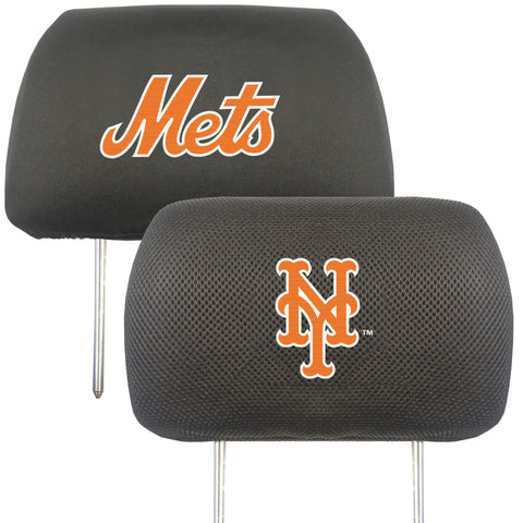 MLB - New York Mets Set of 2 Head Rest Covers 10