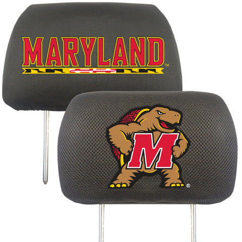 University of Maryland Set of 2 Headrest Covers