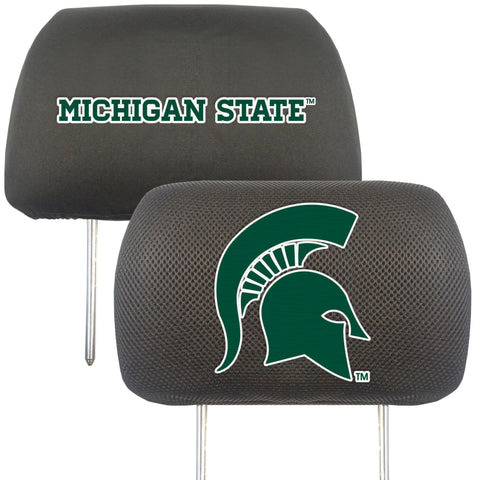 Michigan State Spartans Set of 2 Headrest Covers