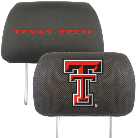 Texas Tech University Set of 2 Headrest Covers