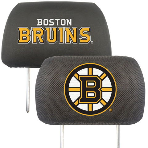 NHL - Boston Bruins Set of Set of 2 Headrest Covers