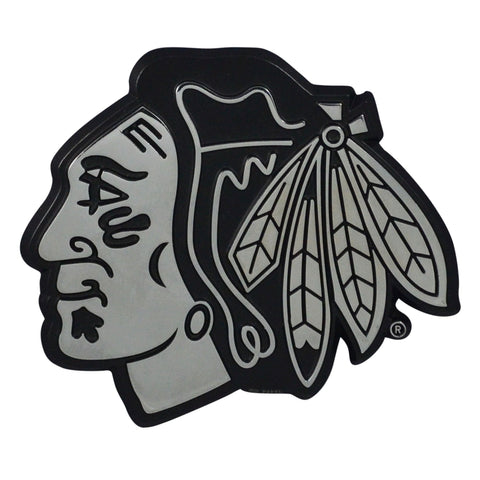 Chicago Blackhawks 3D Chrome Emblem