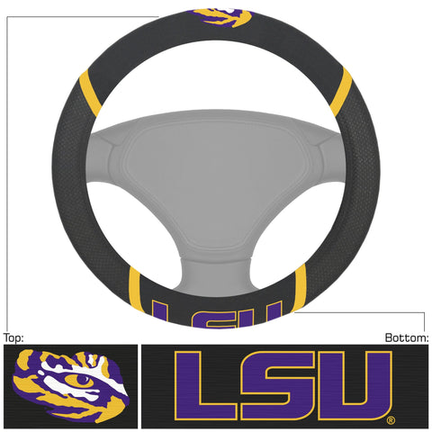 Louisiana State University Steering Wheel Cover 15