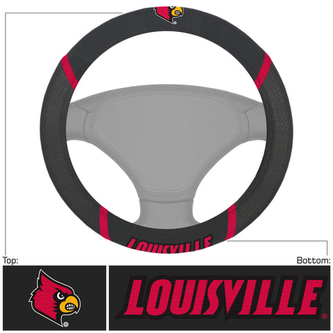 Louisville Cardinals Steering Wheel Cover 15