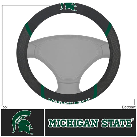 Michigan State Spartans Steering Wheel Cover 15