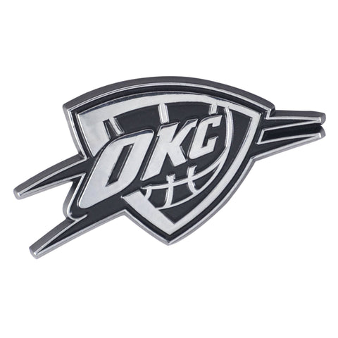 Oklahoma City Thunder 3D Chrome Emblem