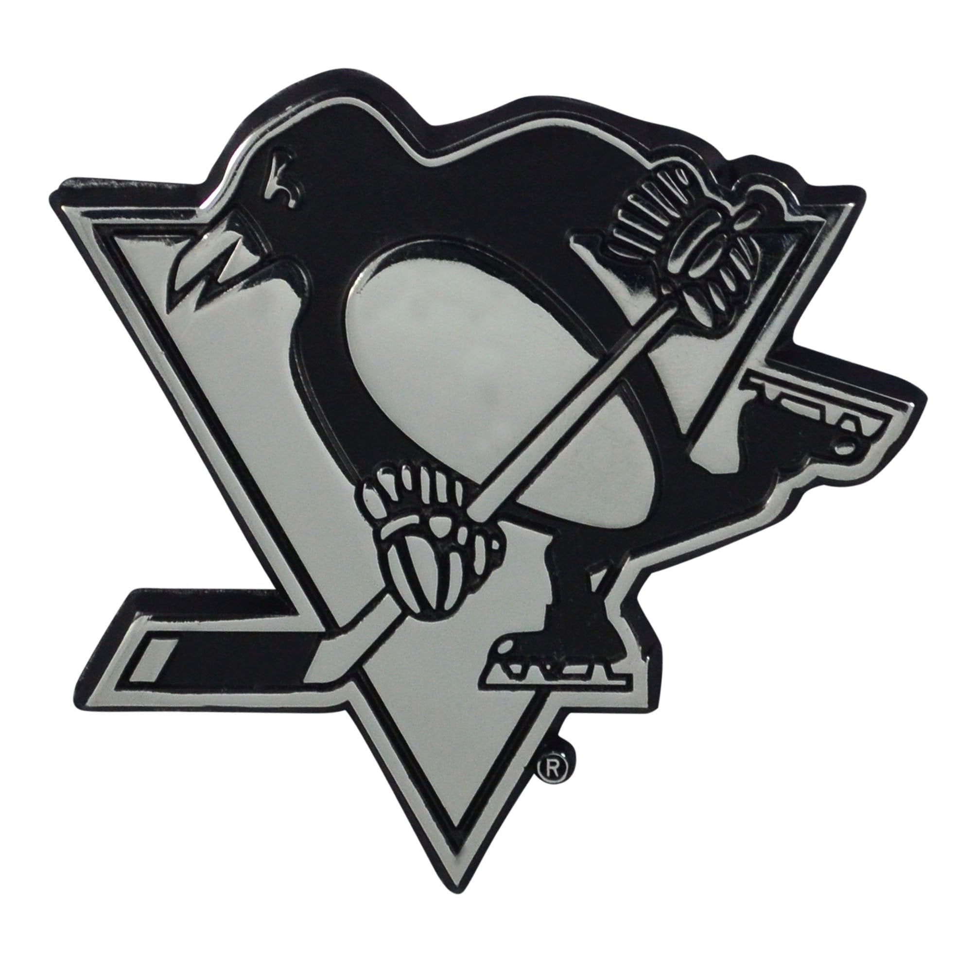 Pittsburgh Penguins 3D Chrome Emblem