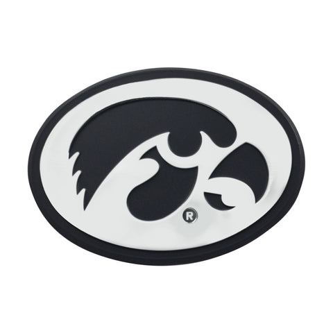 Iowa Hawkeyes 3D Chrome Emblem