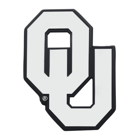 Oklahoma Sooners 3D Chrome Emblem