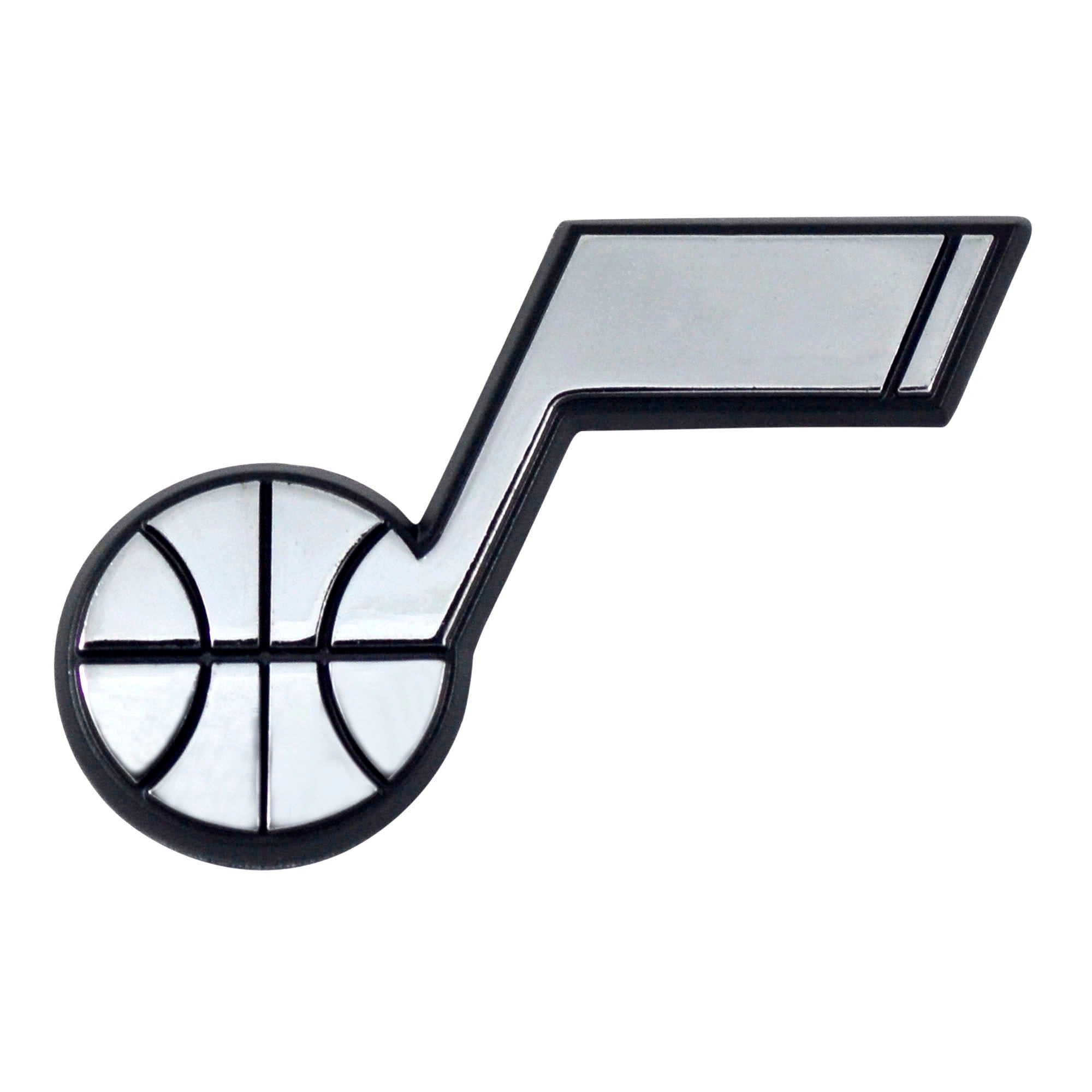 Utah Jazz 3D Chrome Emblem