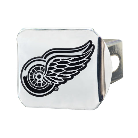 Detroit Red Wings Chrome Hitch Cover 3.4