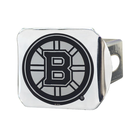Boston Bruins Chrome Hitch Cover 3.4