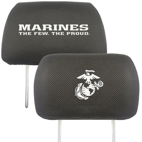 U.S. Marines Set of Set of 2 Headrest Covers