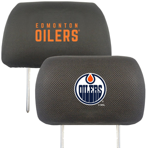 NHL - Edmonton Oilers Set of Set of 2 Headrest Covers