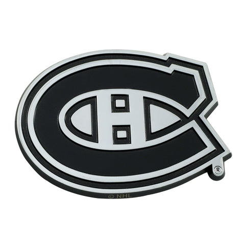 Montreal Canadiens 3D Chrome Emblem