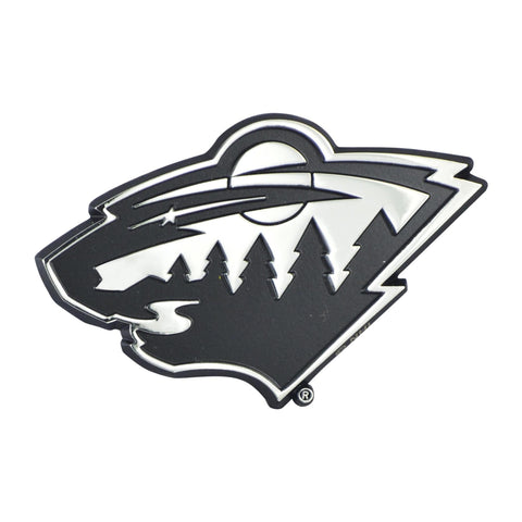 Minnesota Wild 3D Chrome Emblem
