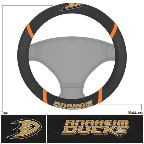 Anaheim Ducks Steering Wheel Cover 15