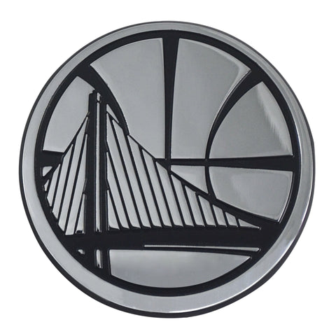Golden State Warriors 3D Chrome Emblem