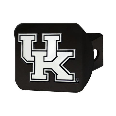 Kentucky Wildcats Chrome Hitch Cover - Black 3.4