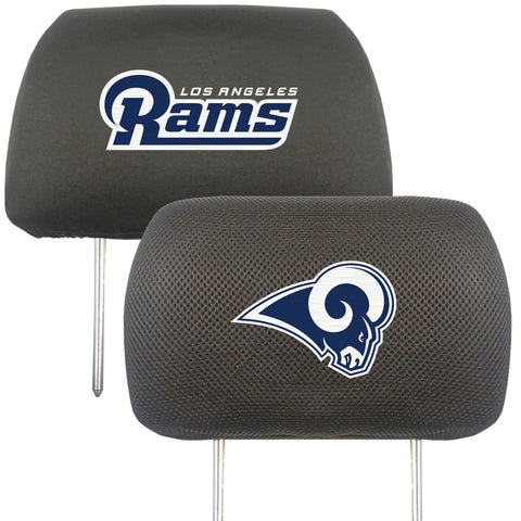 NFL - Los Angeles Rams  Set of 2 Head Rest Covers 10