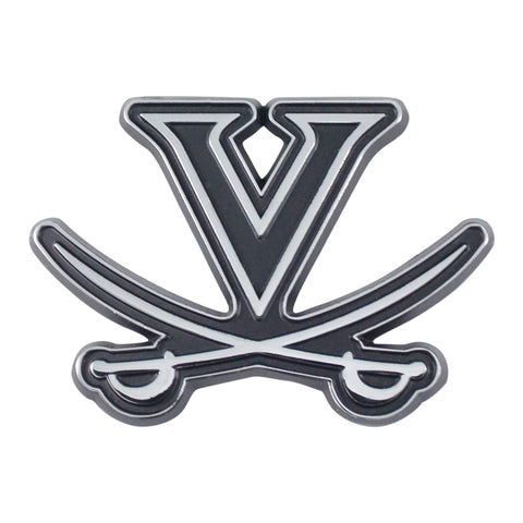 Virginia Cavaliers 3D Chrome Emblem