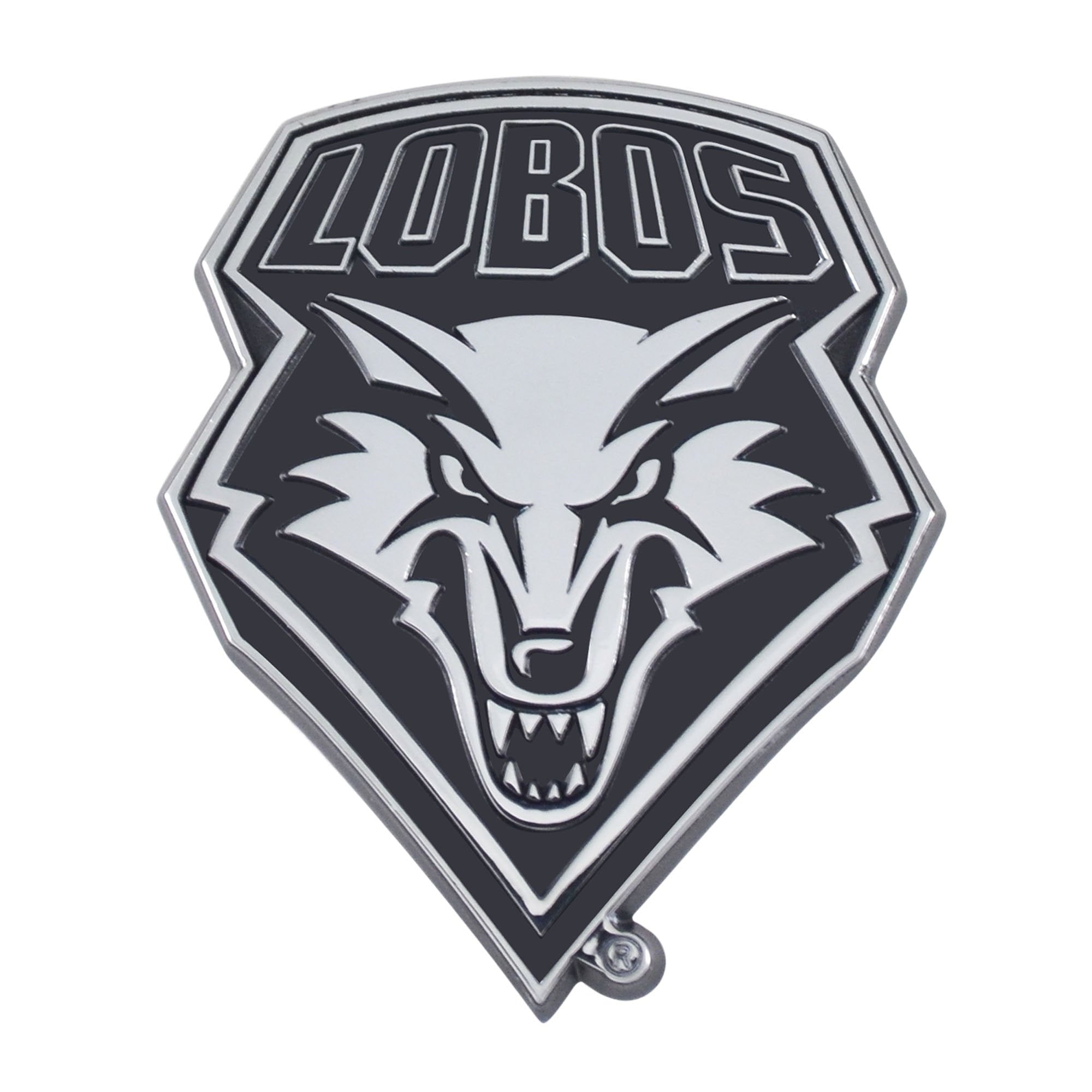 New Mexico Lobos 3D Chrome Emblem