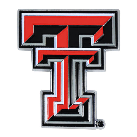 Texas Tech Red Raiders 3D Color Emblem