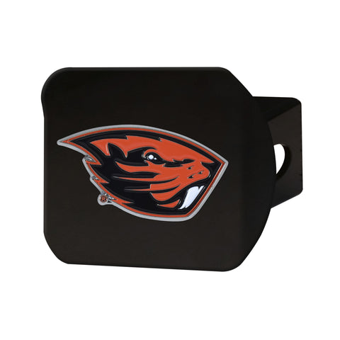 Oregon State Beavers Color Hitch Cover - Black 3.4
