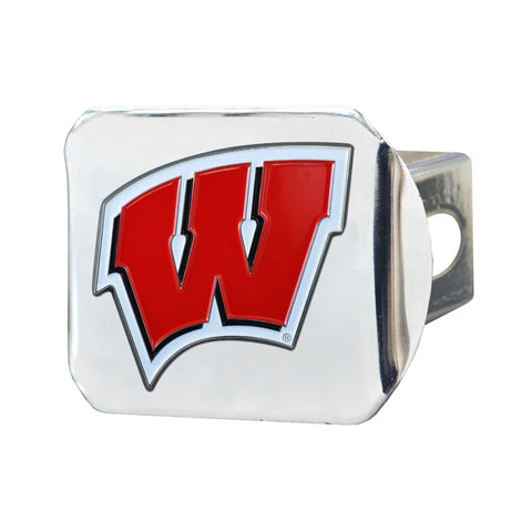 Wisconsin Badgers Color Hitch Cover 3.4
