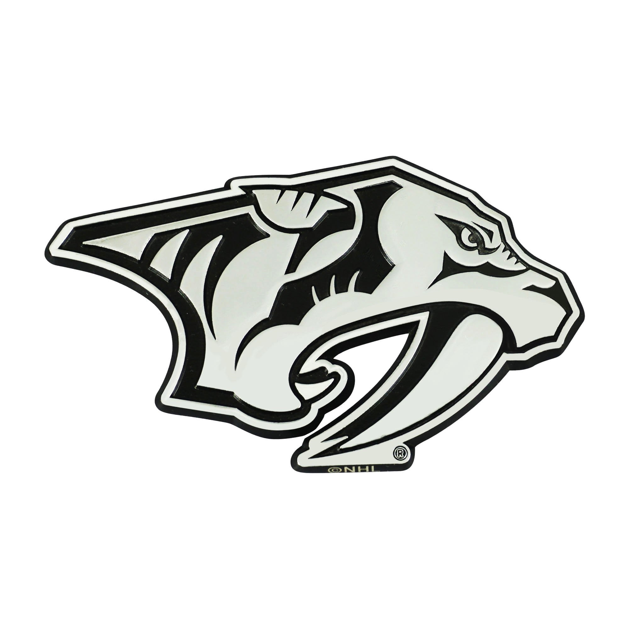 Nashville Predators 3D Chrome Emblem
