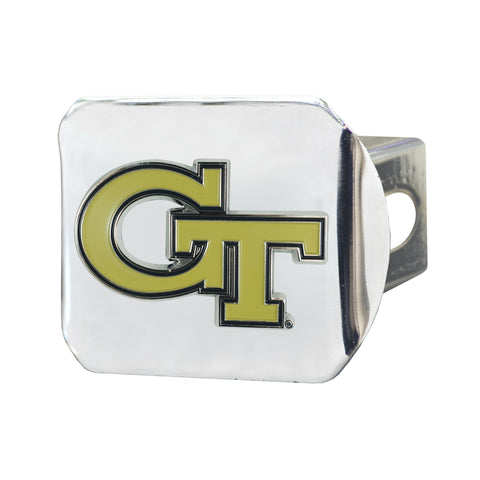 Georgia Tech Yellow Jackets Color Hitch Cover 3.4