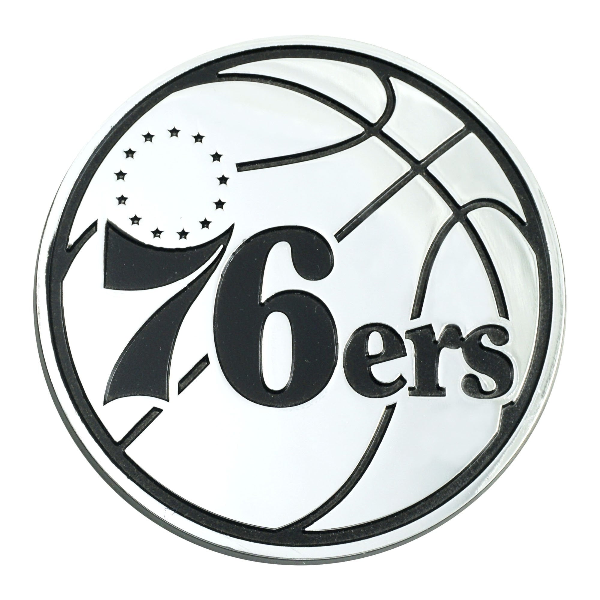 Philadelphia 76ers 3D Chrome Emblem