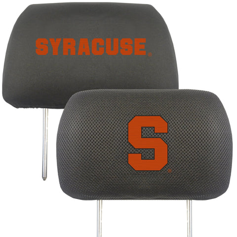 Syracuse Orange Set of 2 Headrest Covers