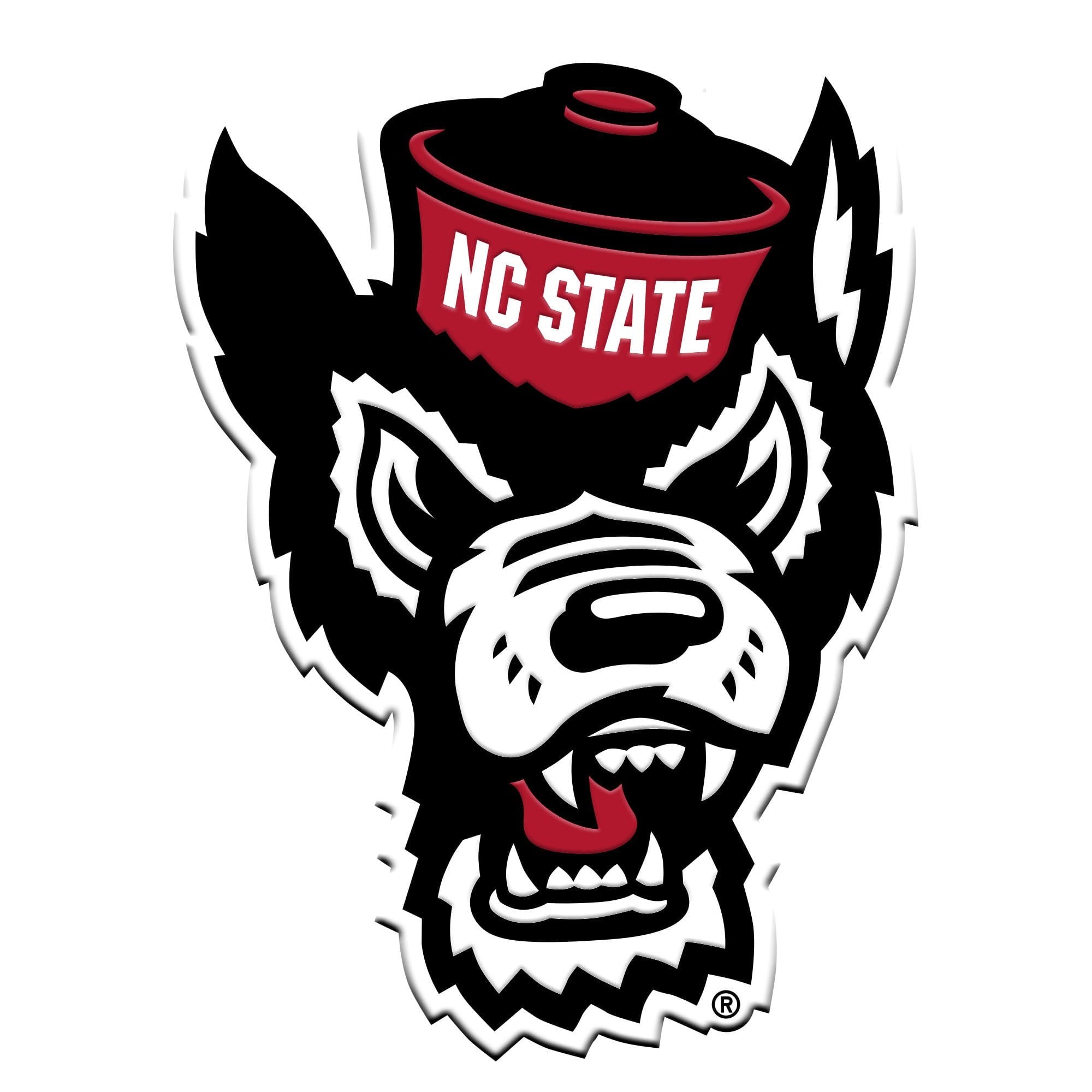 North Carolina State Wolfpack 3D Color Emblem