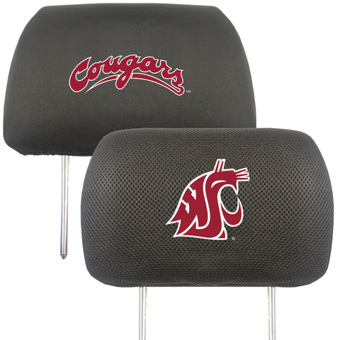 Washington State University Set of 2 Headrest Covers